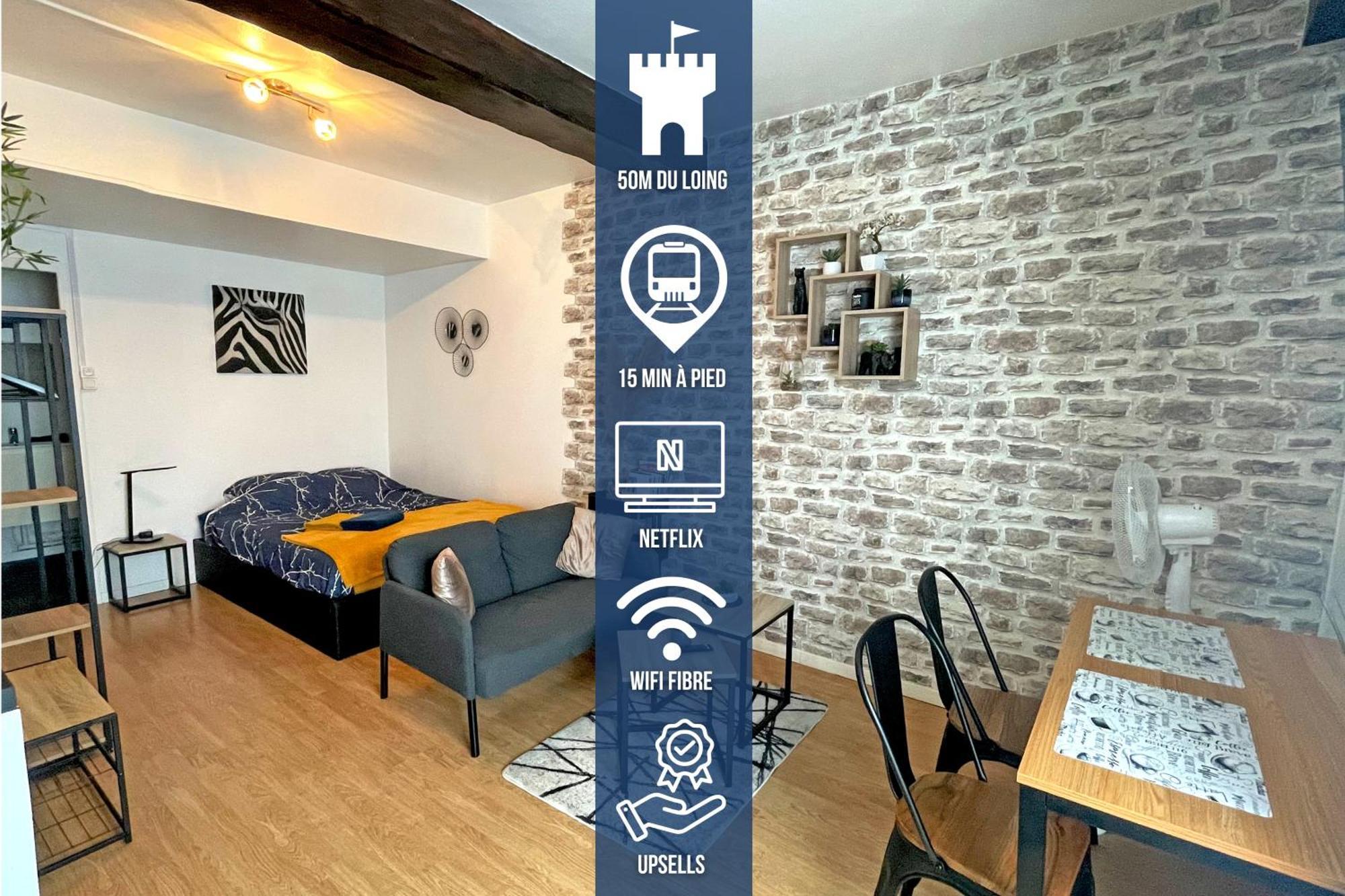 Cosy Studio - 50M Du Loing - Hyper-Centre Moret-sur-Loing Exterior foto
